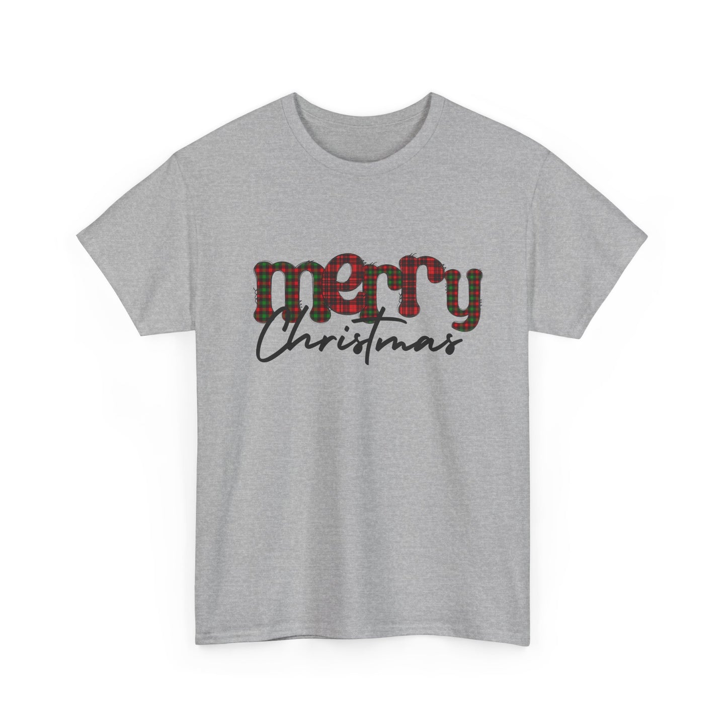 Merry Christmas Doodle Font Tee