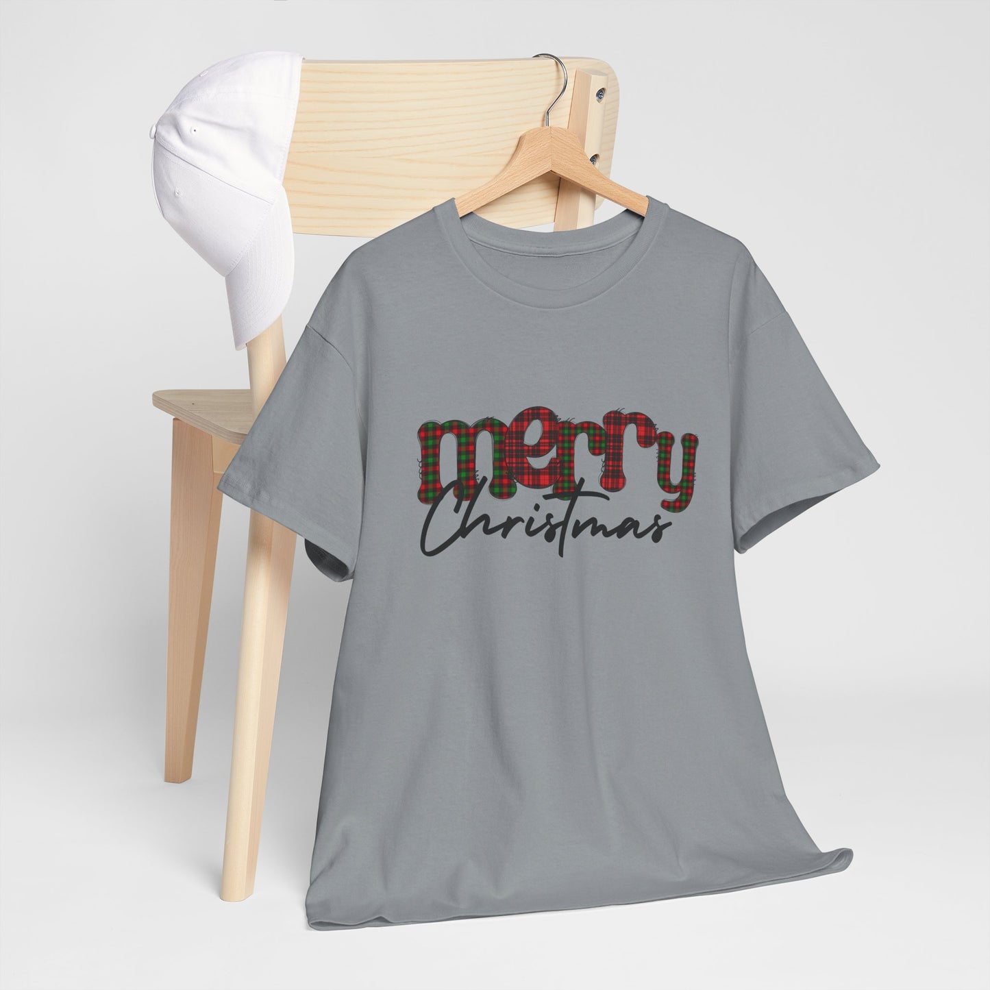 Merry Christmas Doodle Font Tee