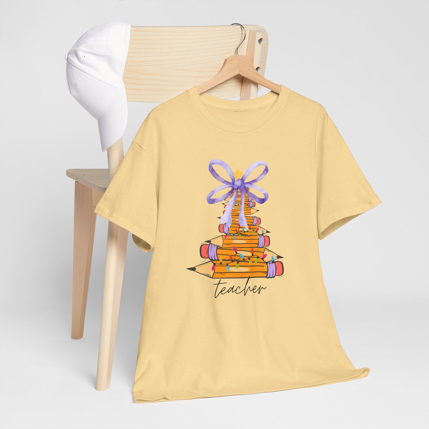 Teacher Christmas Tree Tee