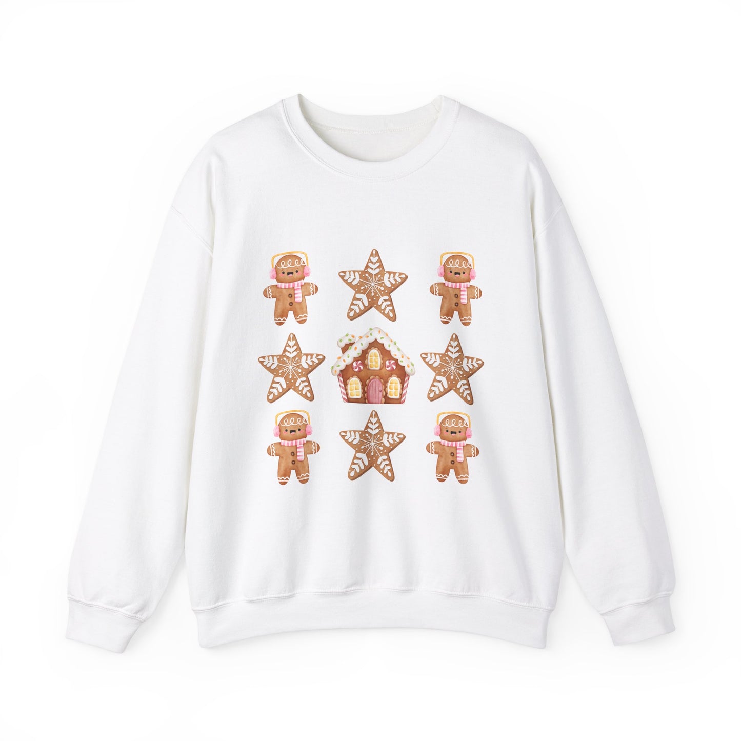 Sweet gingerbread design Crewneck Sweatshirt