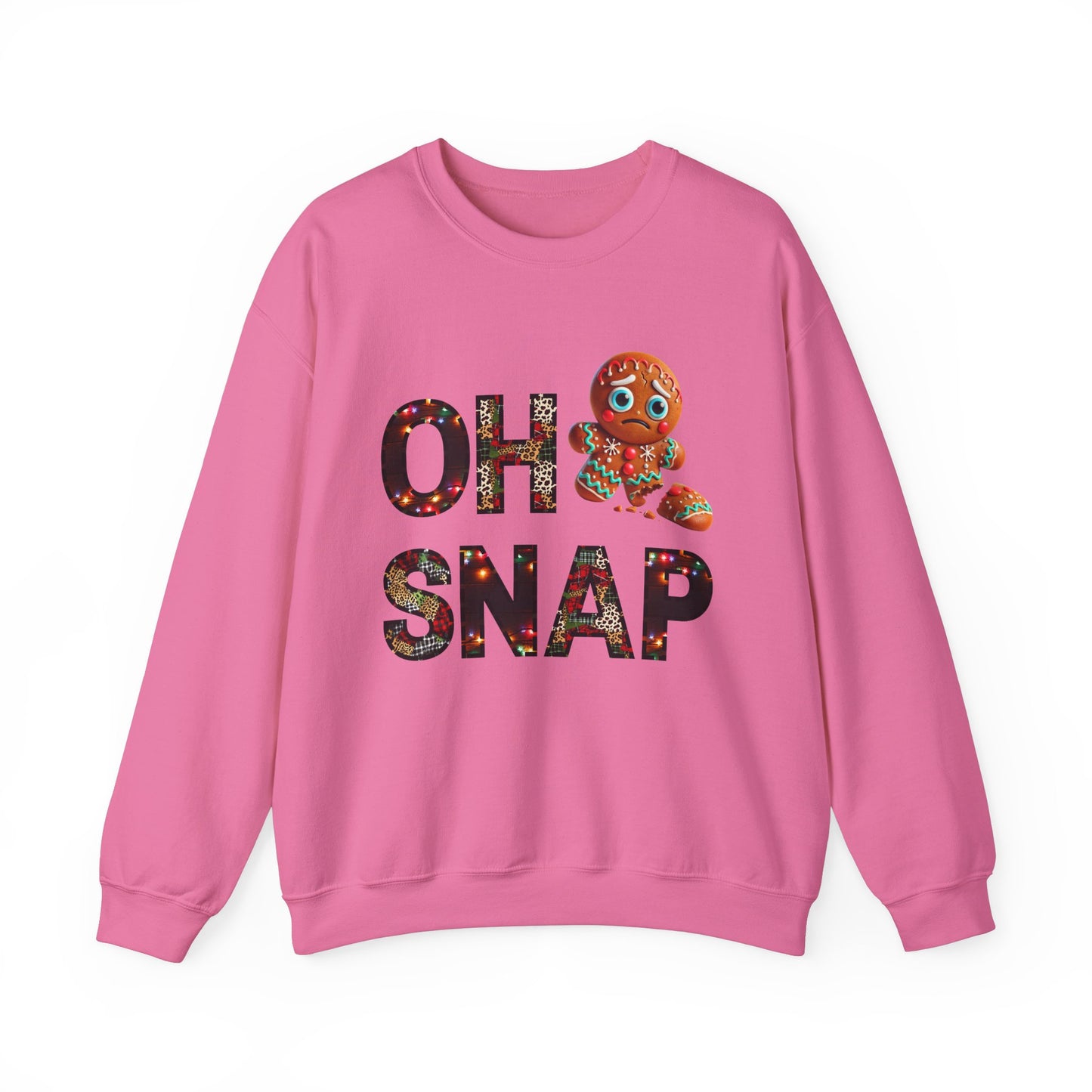 Gingerbread Cookie Sweatshirt "Oh Snap"