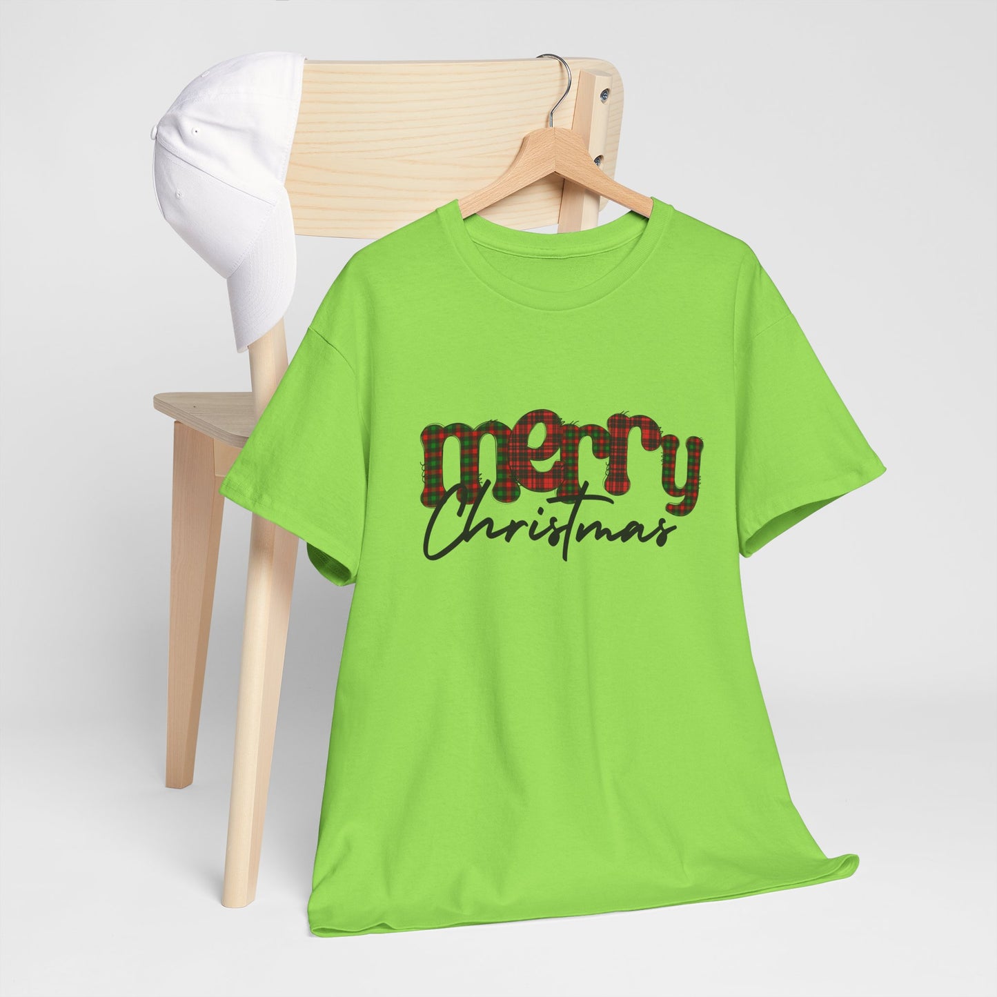Merry Christmas Doodle Font Tee