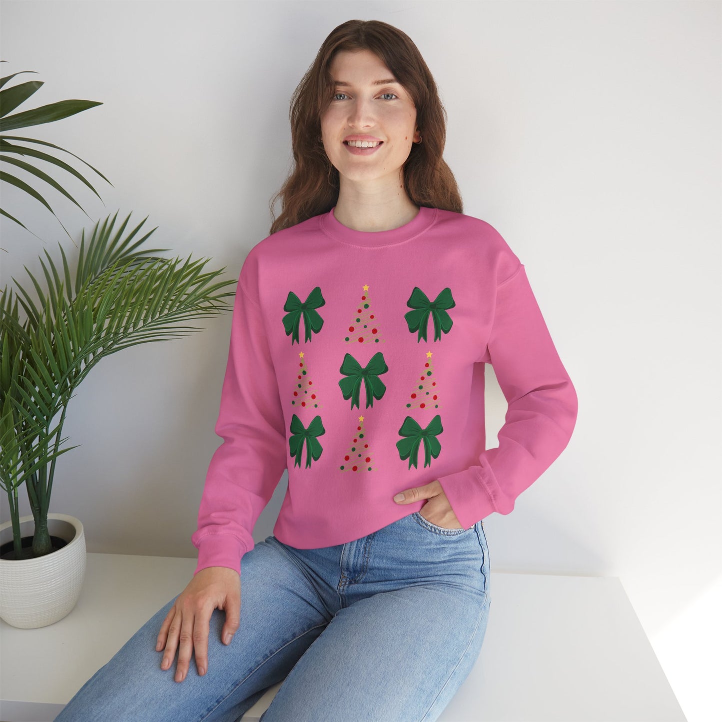 Minimalist Christmas Tree Sweatshirt