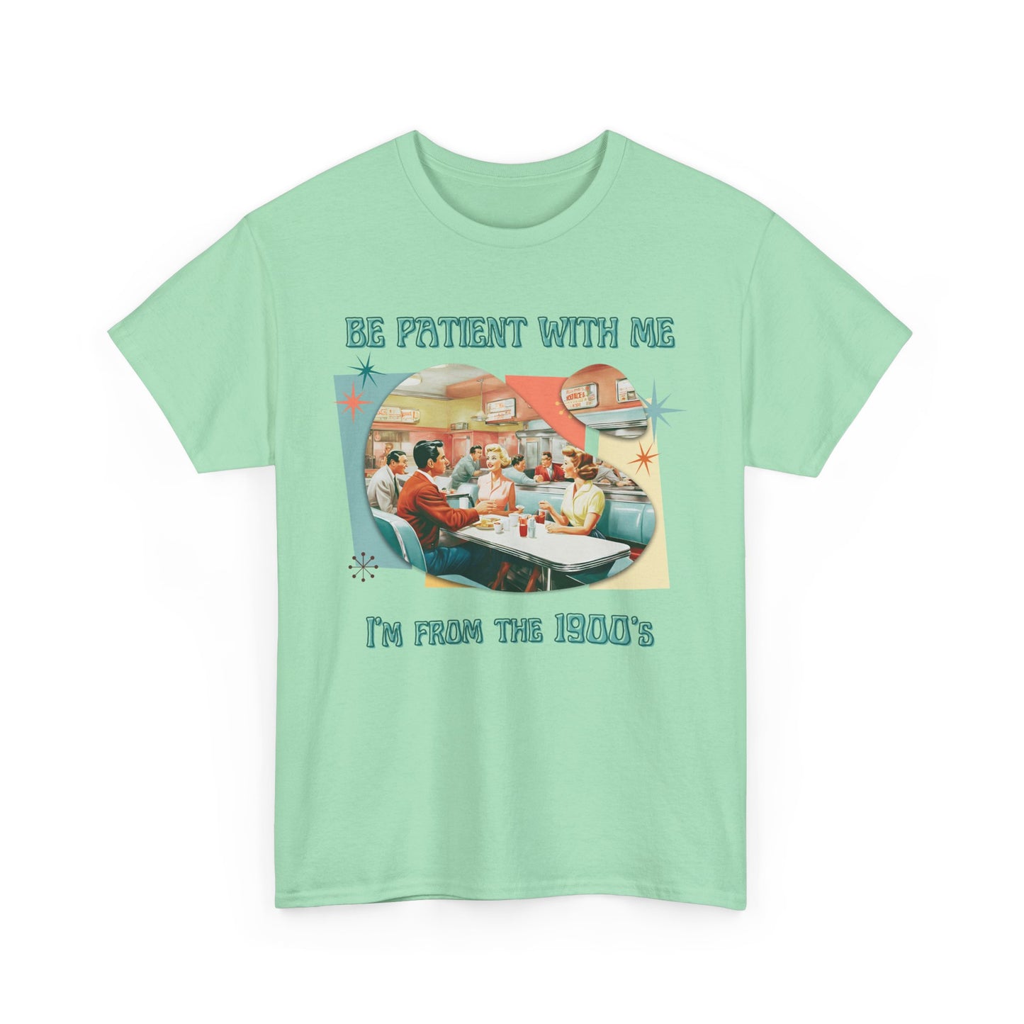 Retro Diner Tee - Be Patient with Me Shirt