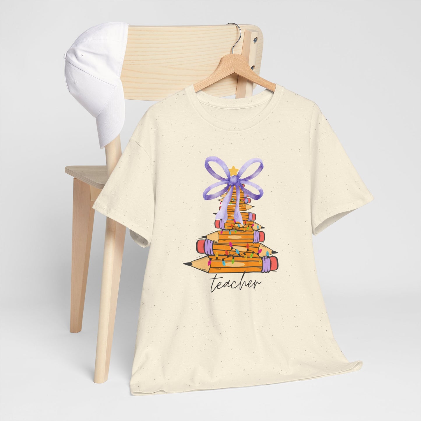 Teacher Christmas Tree Tee