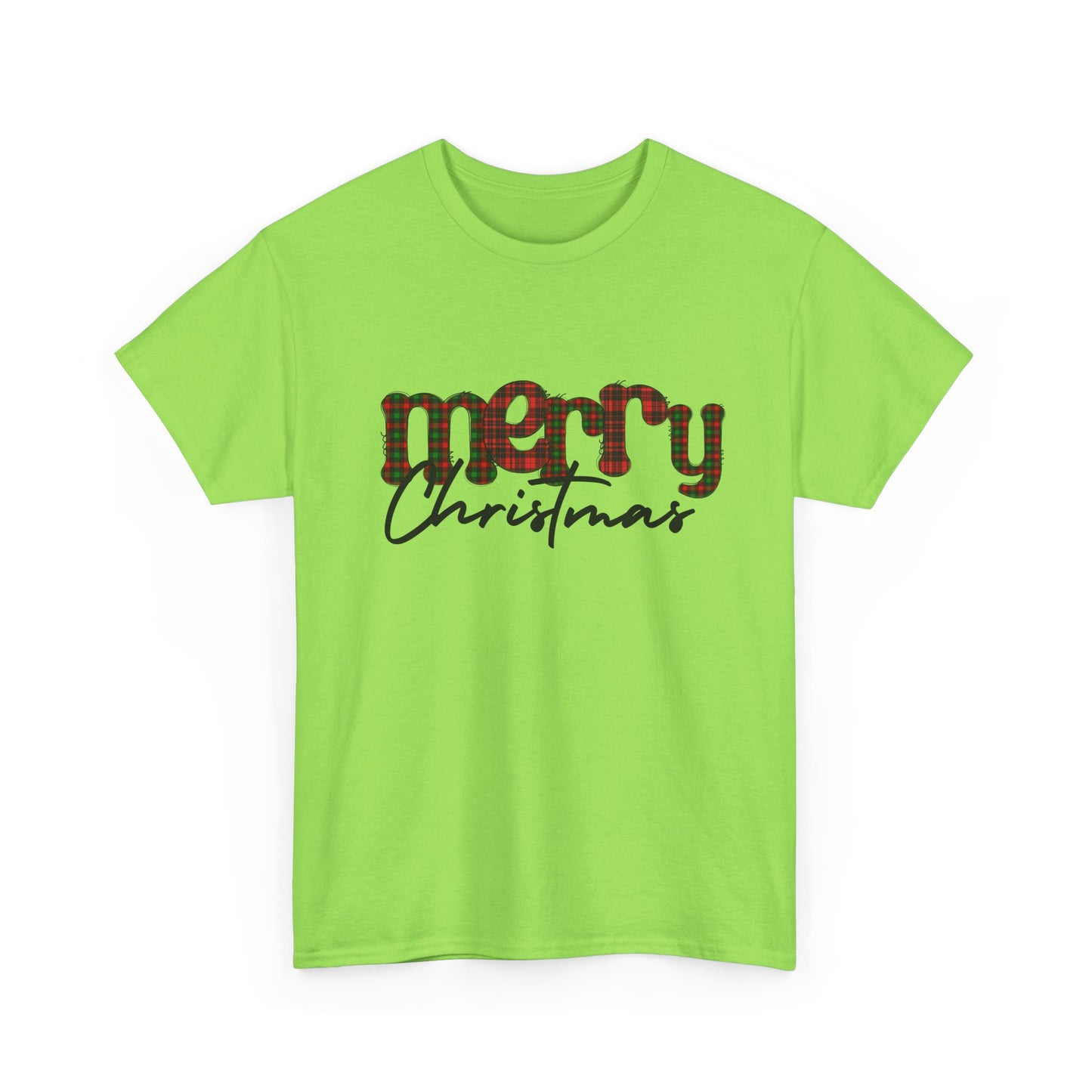 Merry Christmas Doodle Font Tee