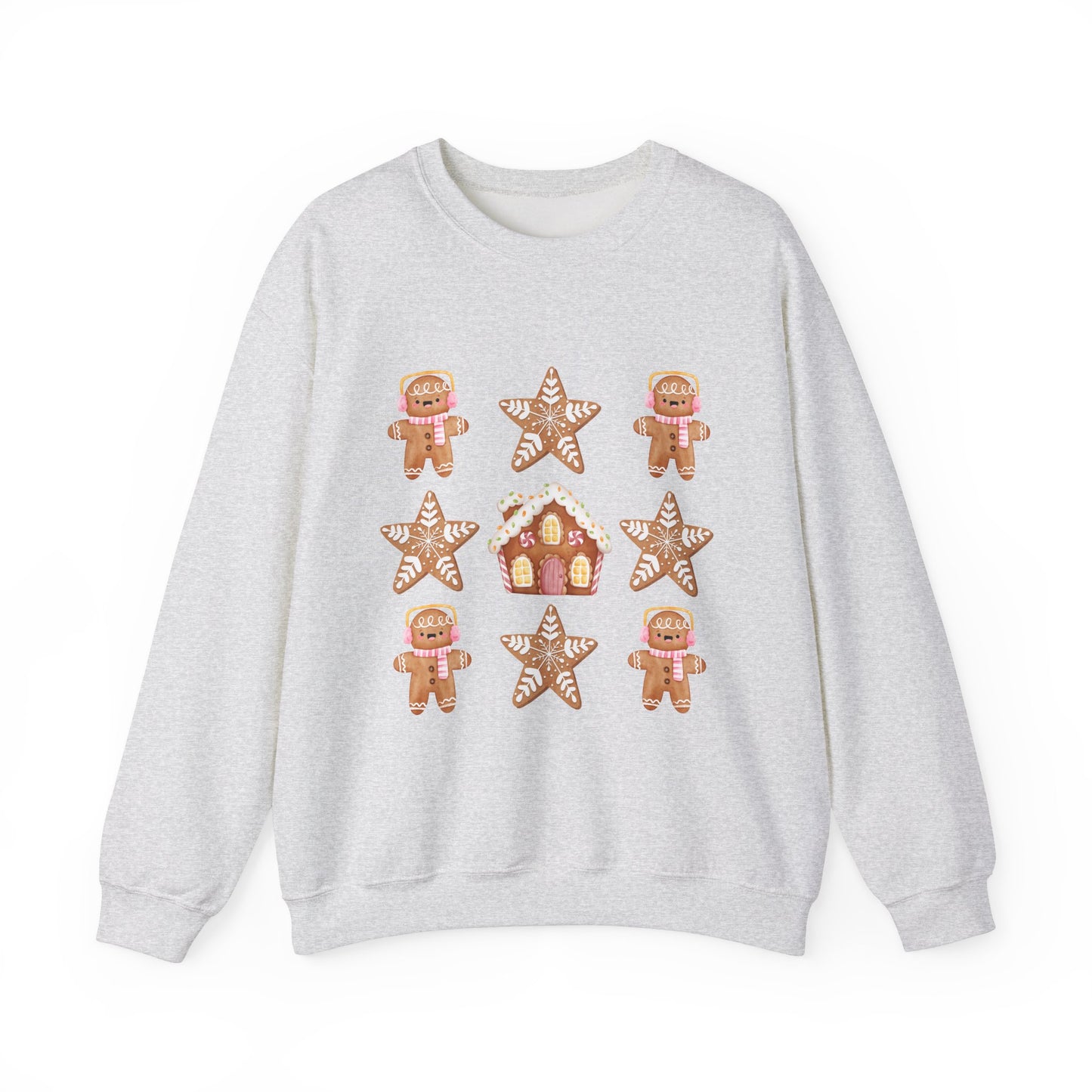 Sweet gingerbread design Crewneck Sweatshirt