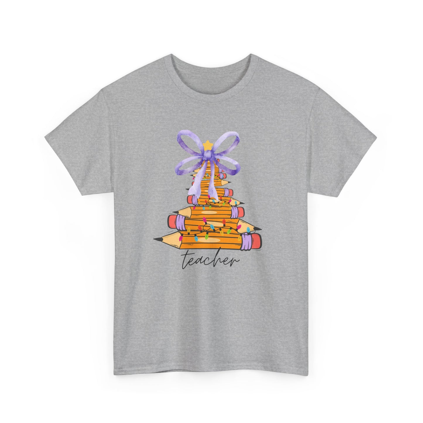Teacher Christmas Tree Tee
