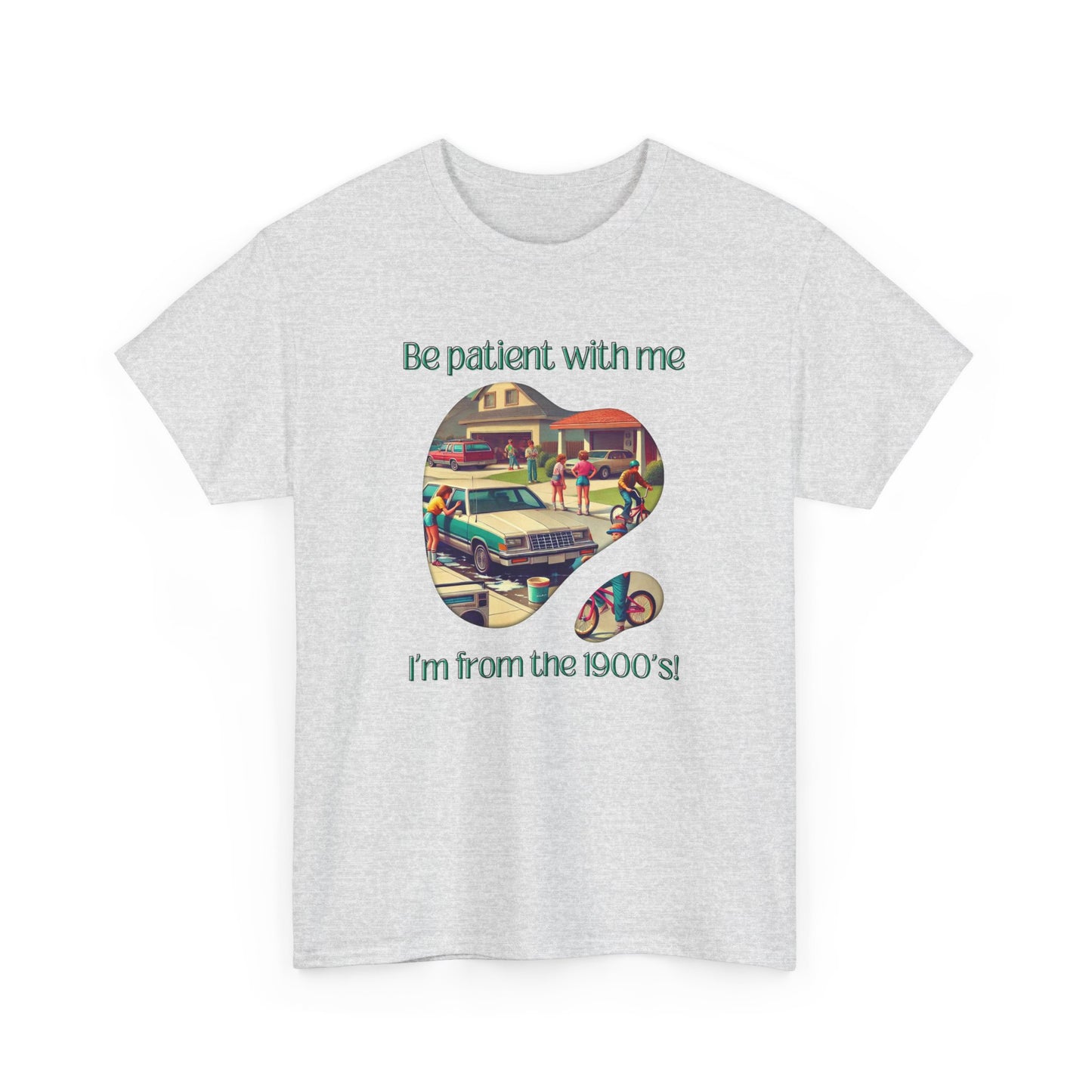 Vintage 1980s Style Unisex Tee - Be Patient with Me