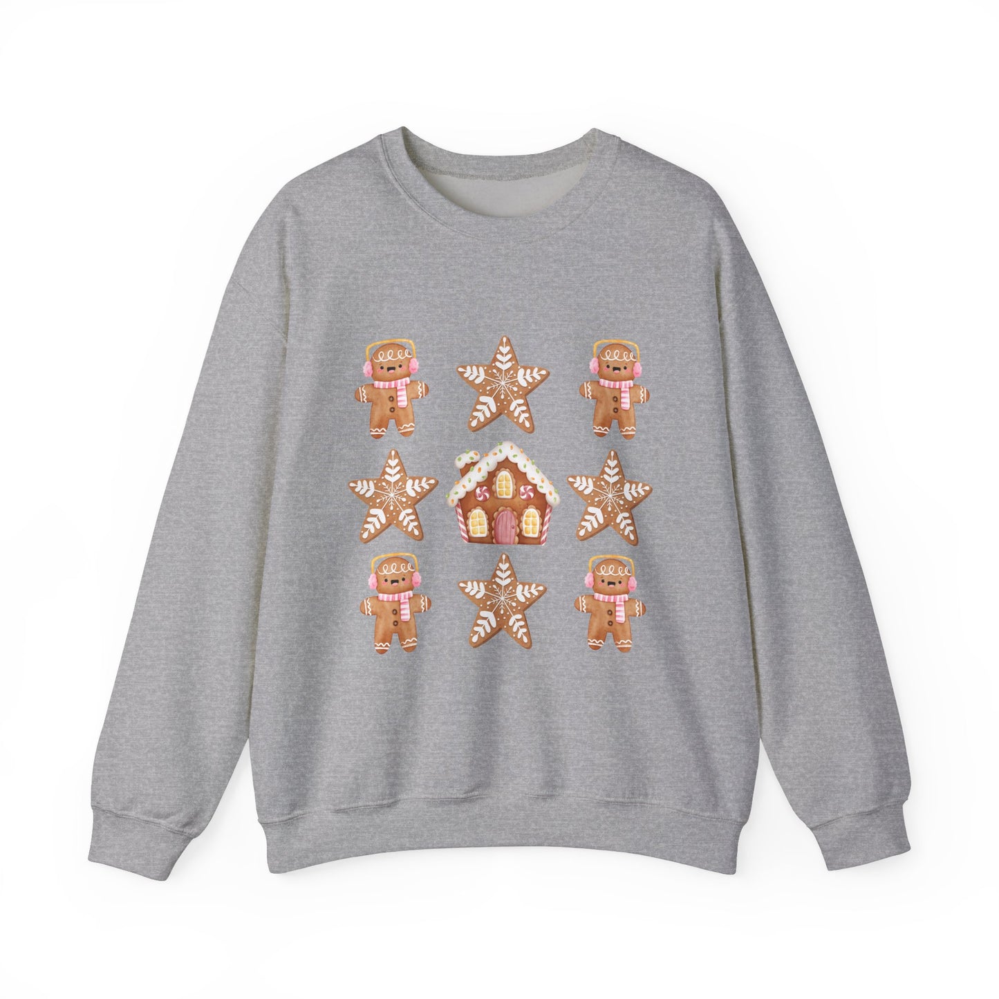 Sweet gingerbread design Crewneck Sweatshirt