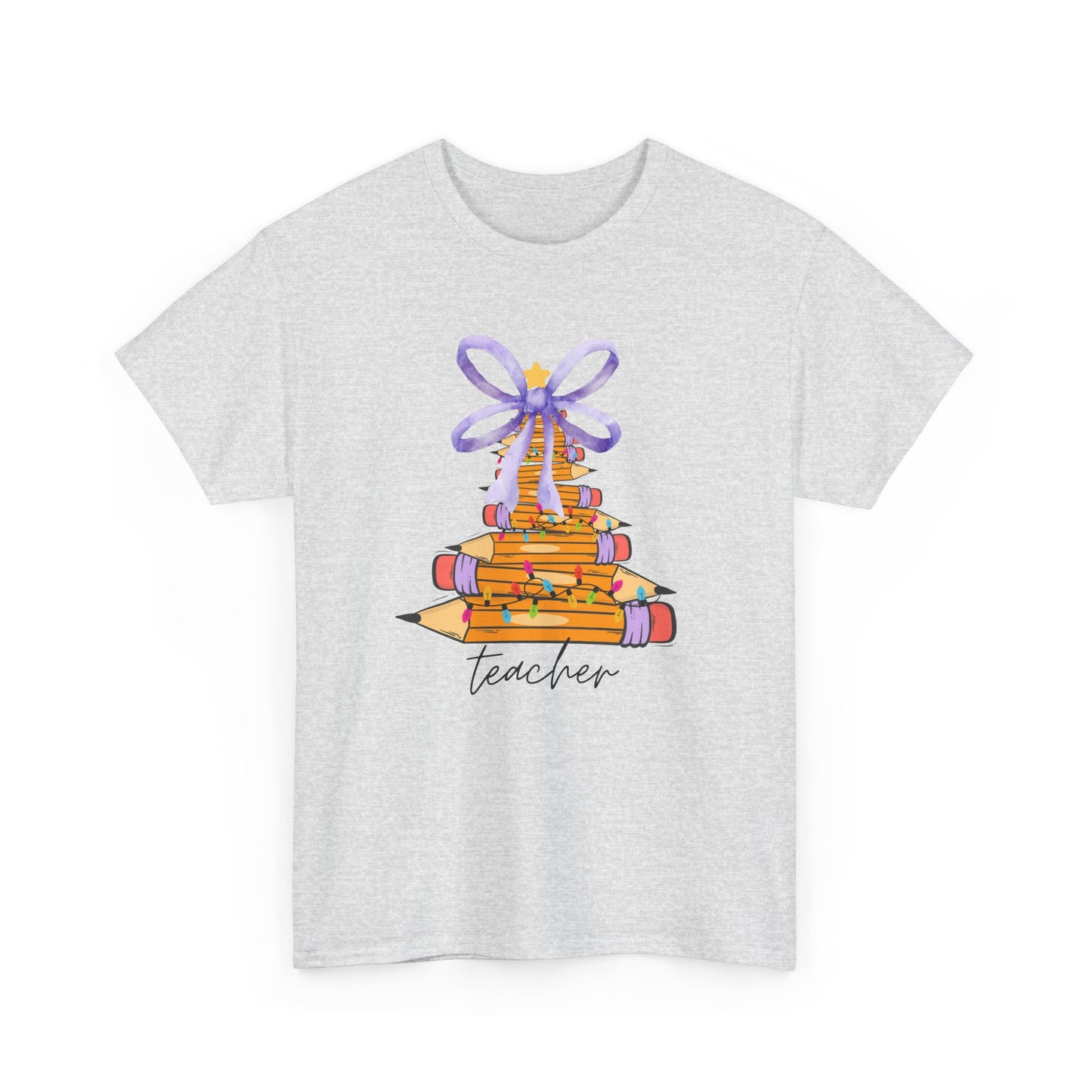 Teacher Christmas Tree Tee