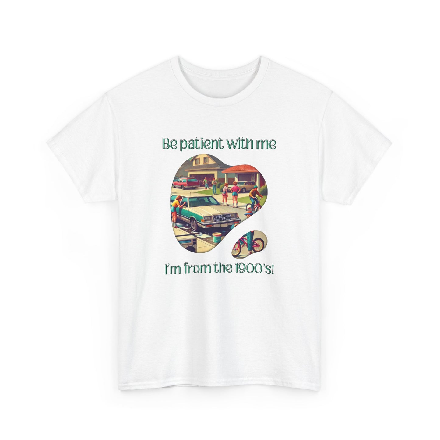Vintage 1980s Style Unisex Tee - Be Patient with Me