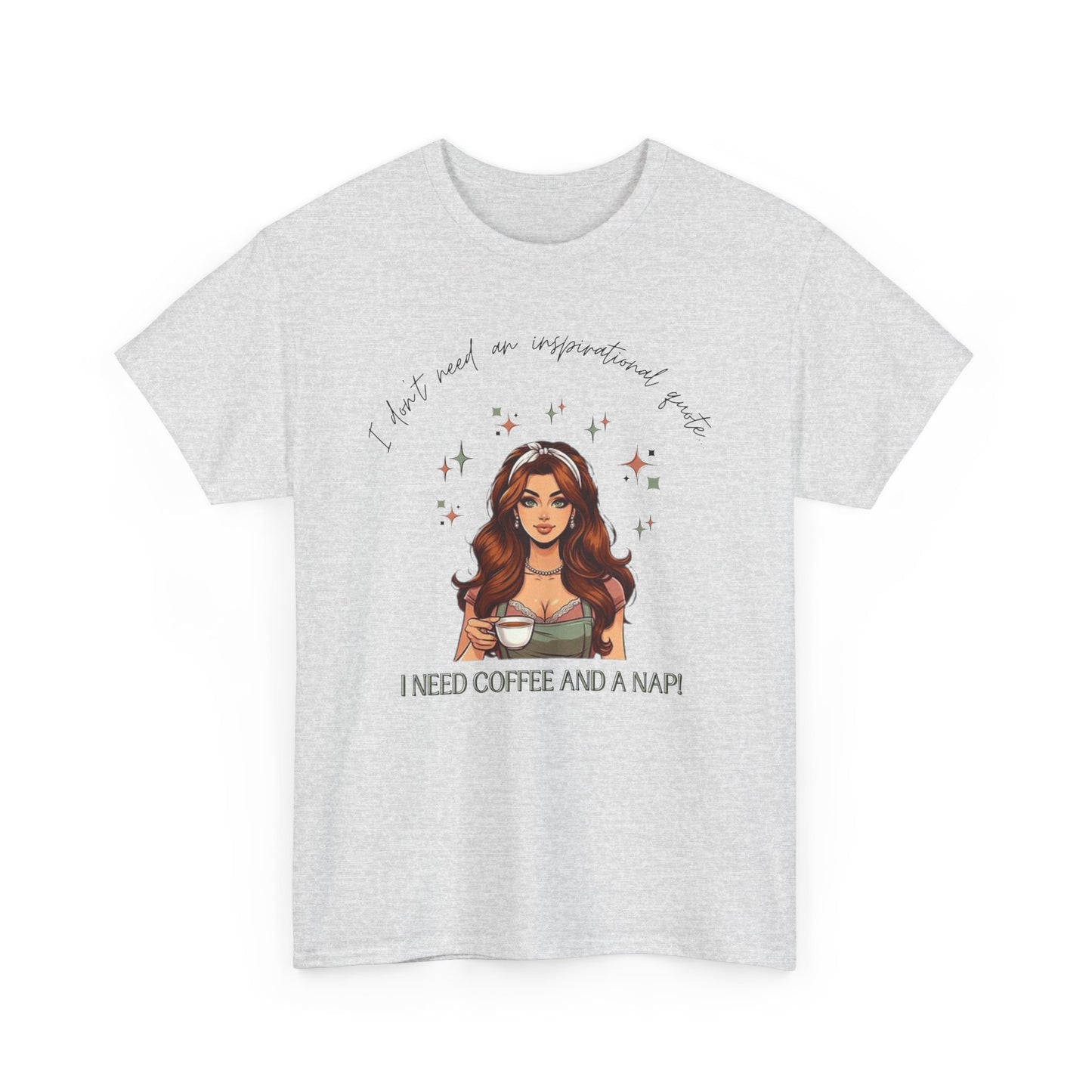 Retro Woman Coffee & Nap Tee
