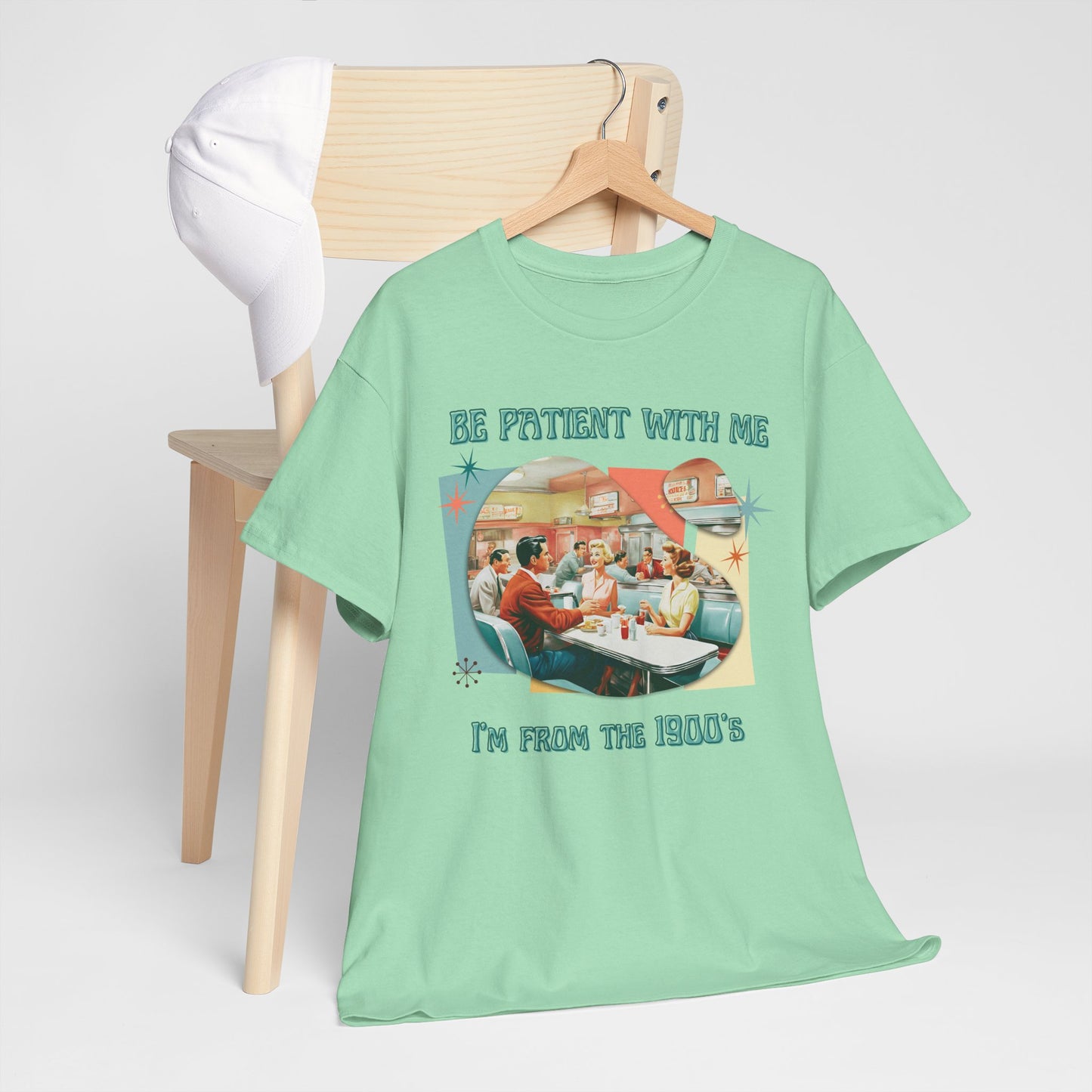Retro Diner Tee - Be Patient with Me Shirt