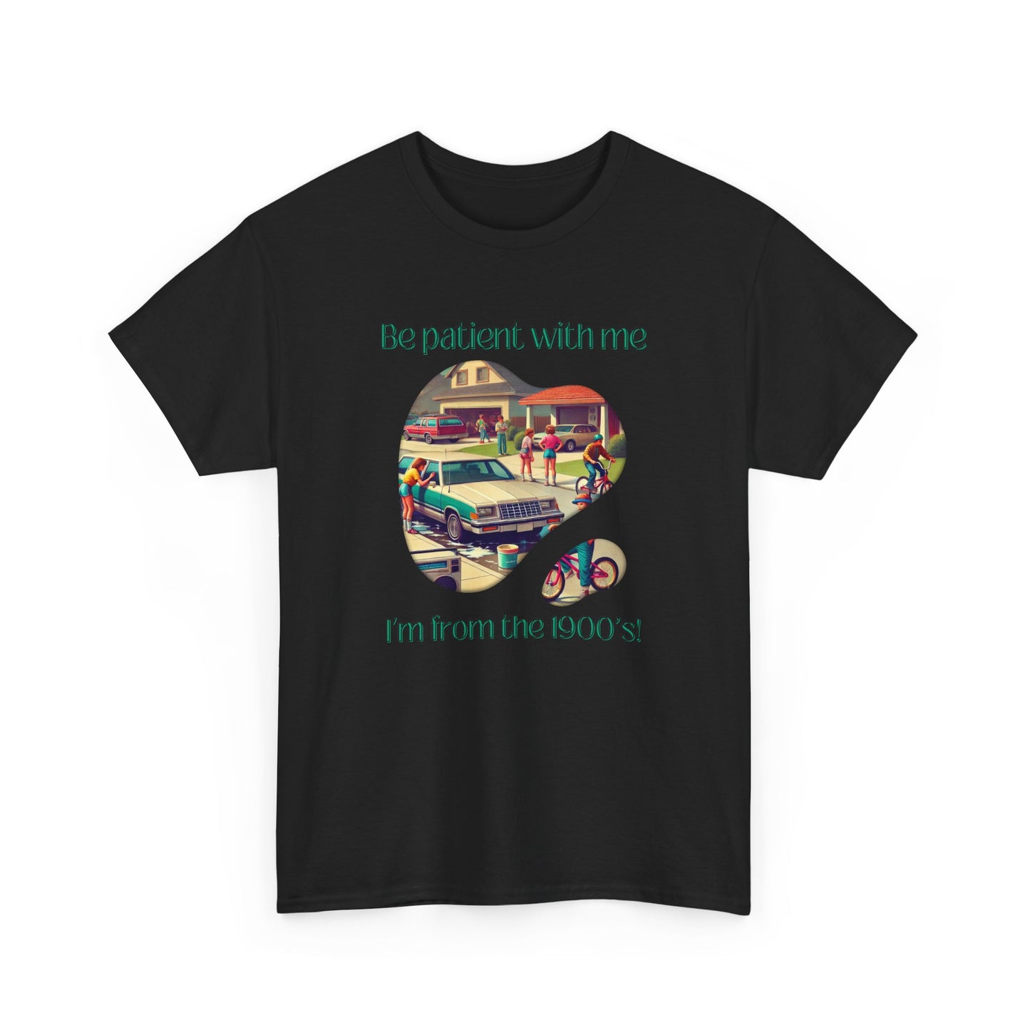 Vintage 1980s Style Unisex Tee - Be Patient with Me