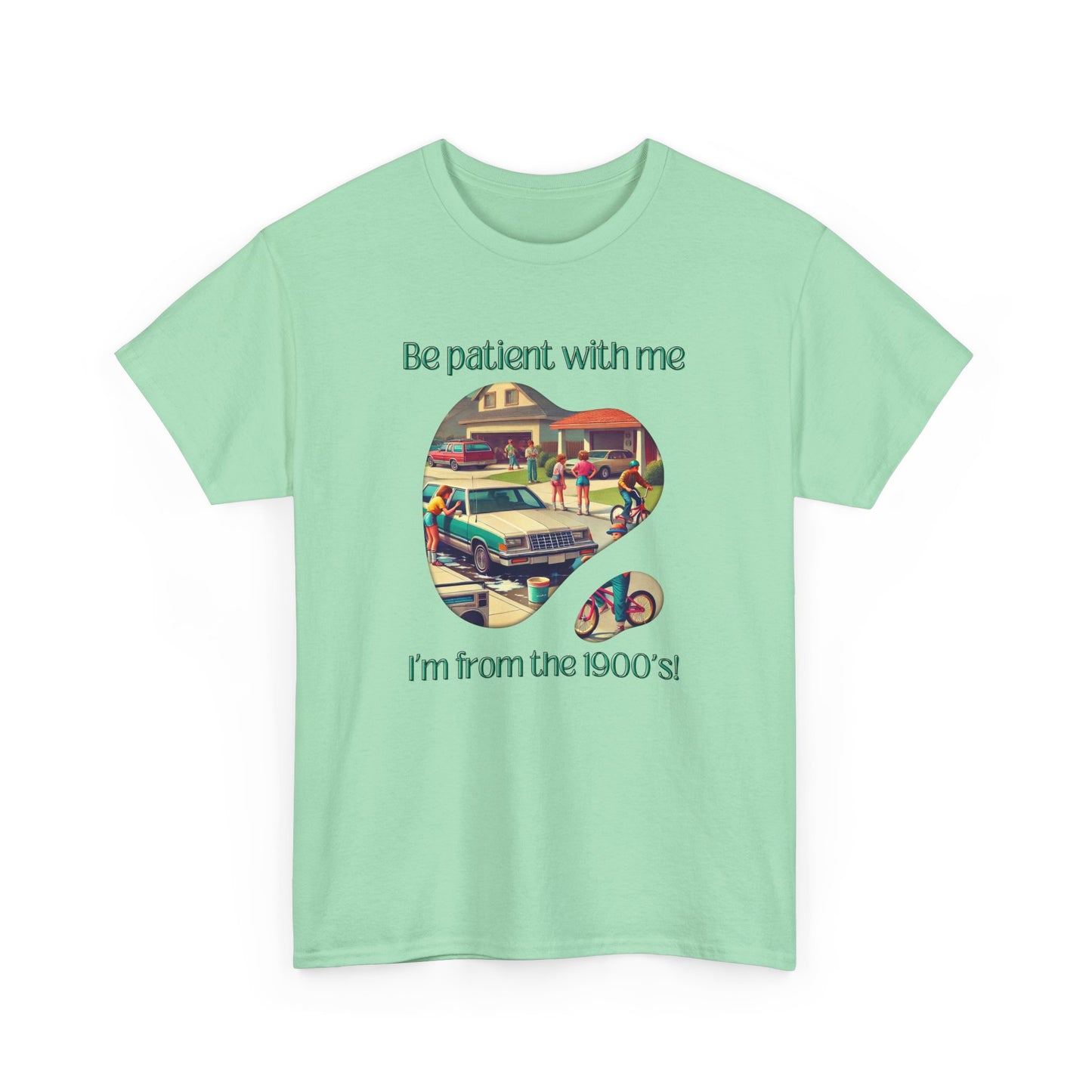 Vintage 1980s Style Unisex Tee - Be Patient with Me