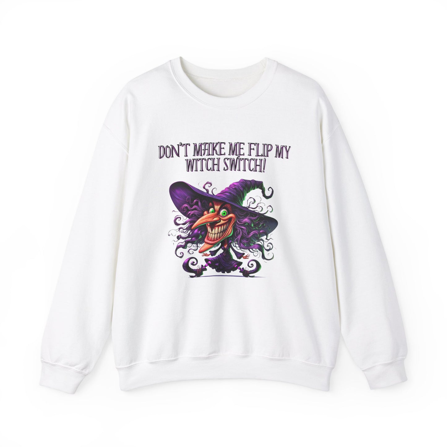 Witch Switch—Unisex Heavy Blend™ Crewneck Sweatshirt