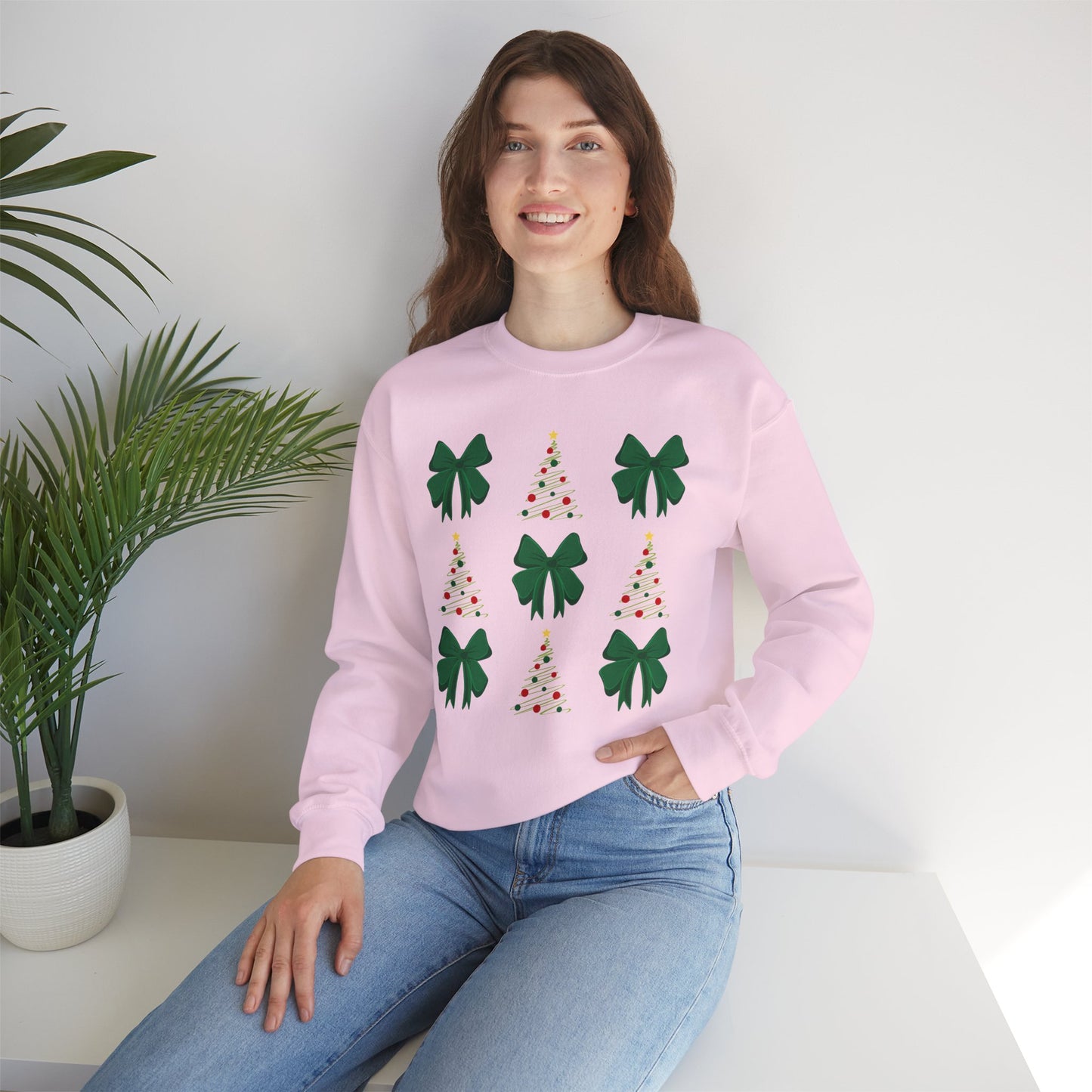 Minimalist Christmas Tree Sweatshirt