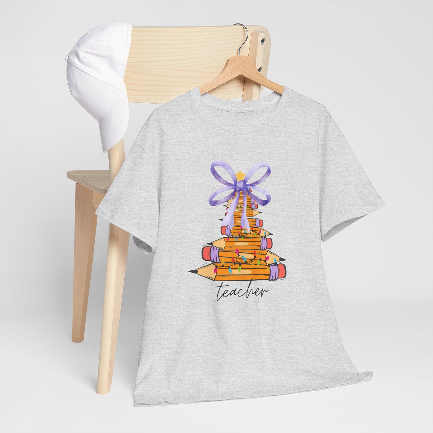 Teacher Christmas Tree Tee