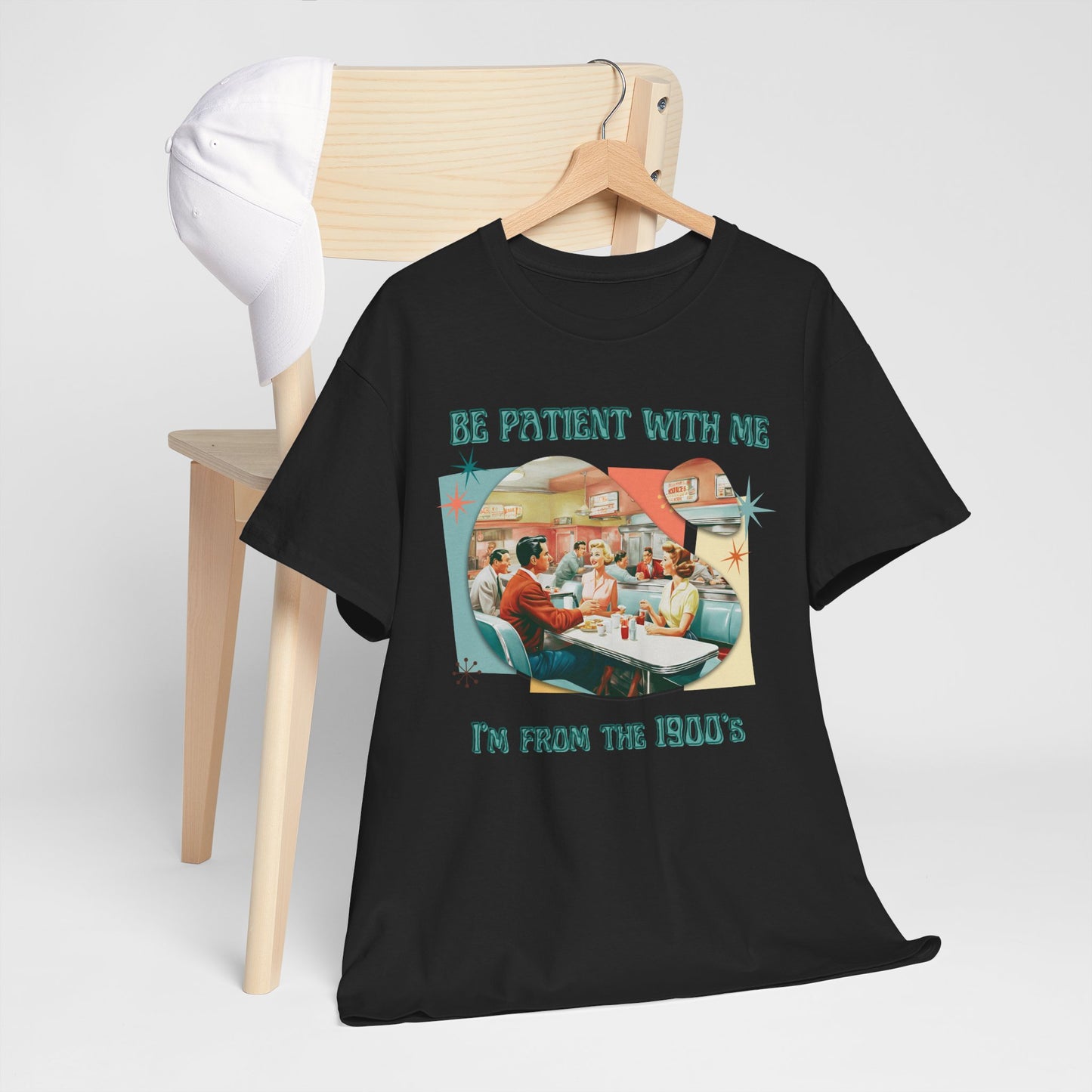 Retro Diner Tee - Be Patient with Me Shirt