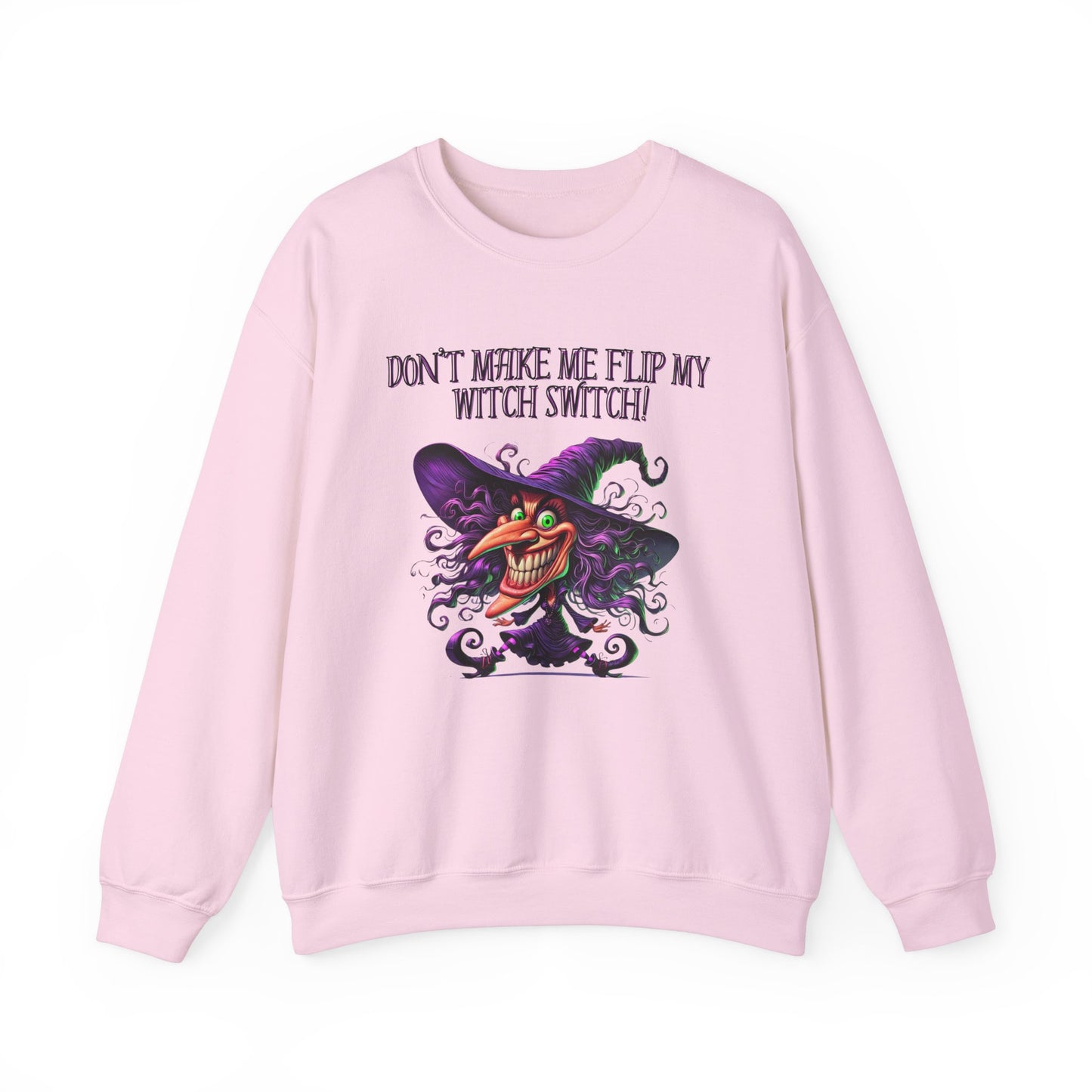 Witch Switch—Unisex Heavy Blend™ Crewneck Sweatshirt