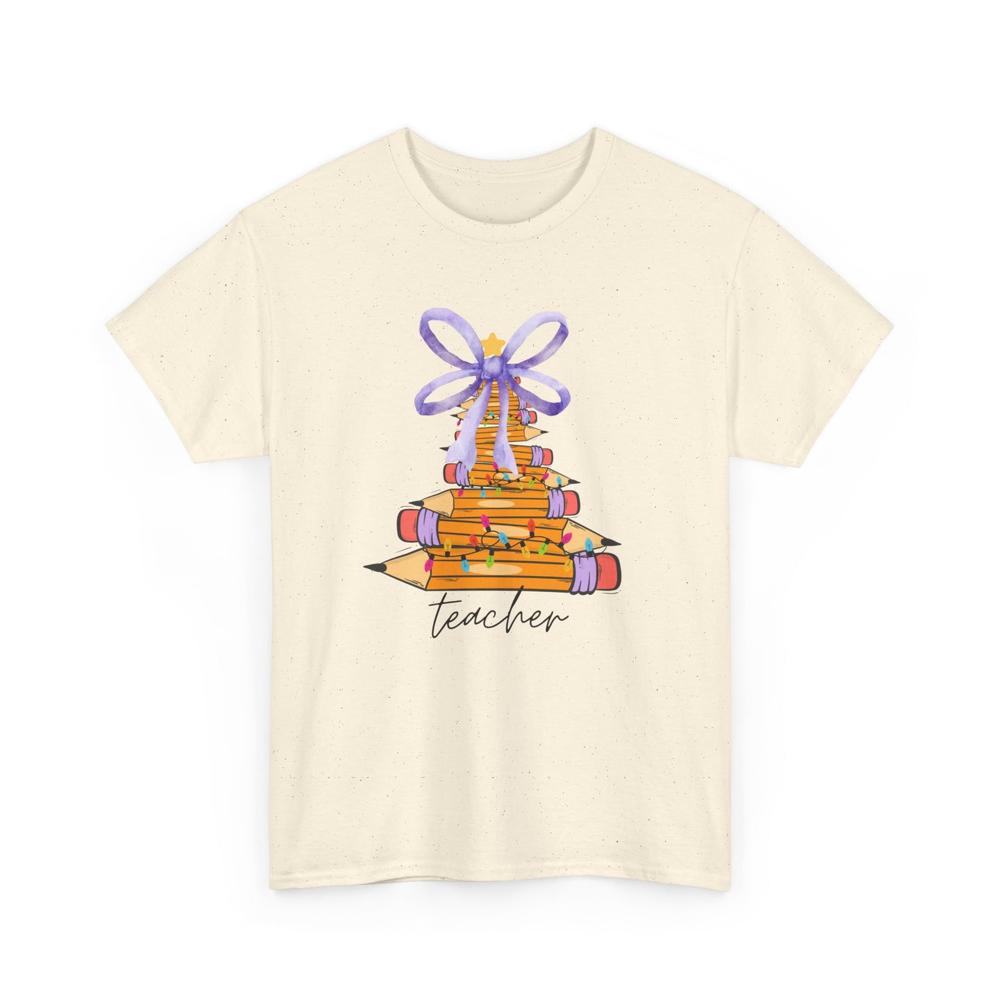 Teacher Christmas Tree Tee