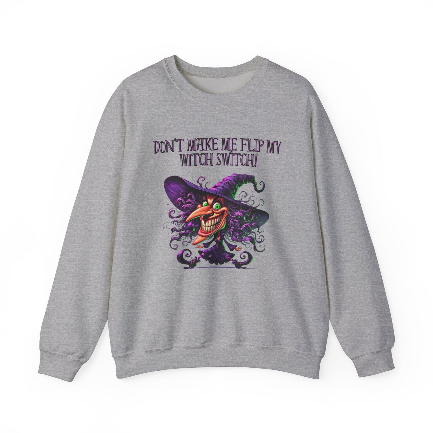 Witch Switch—Unisex Heavy Blend™ Crewneck Sweatshirt