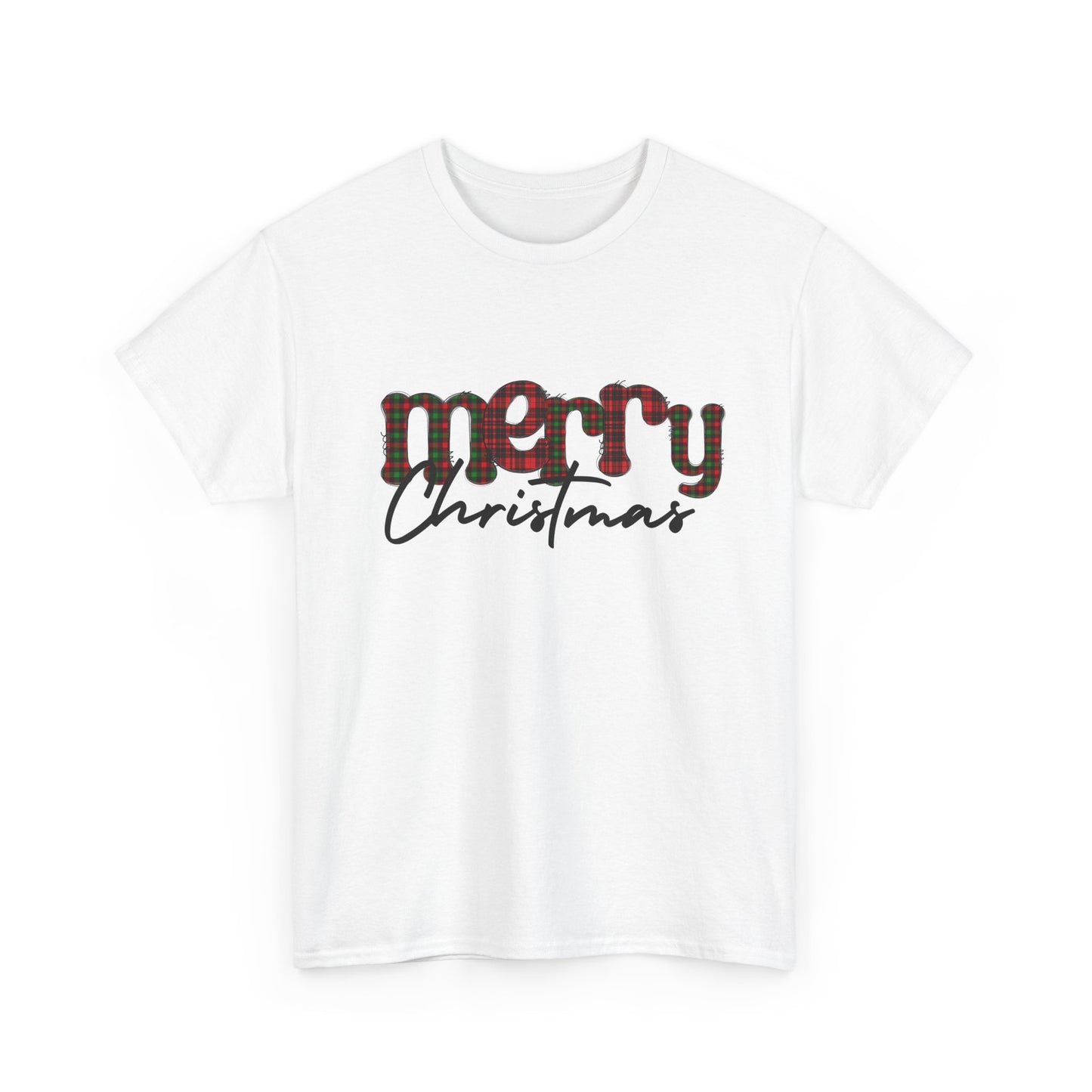 Merry Christmas Doodle Font Tee