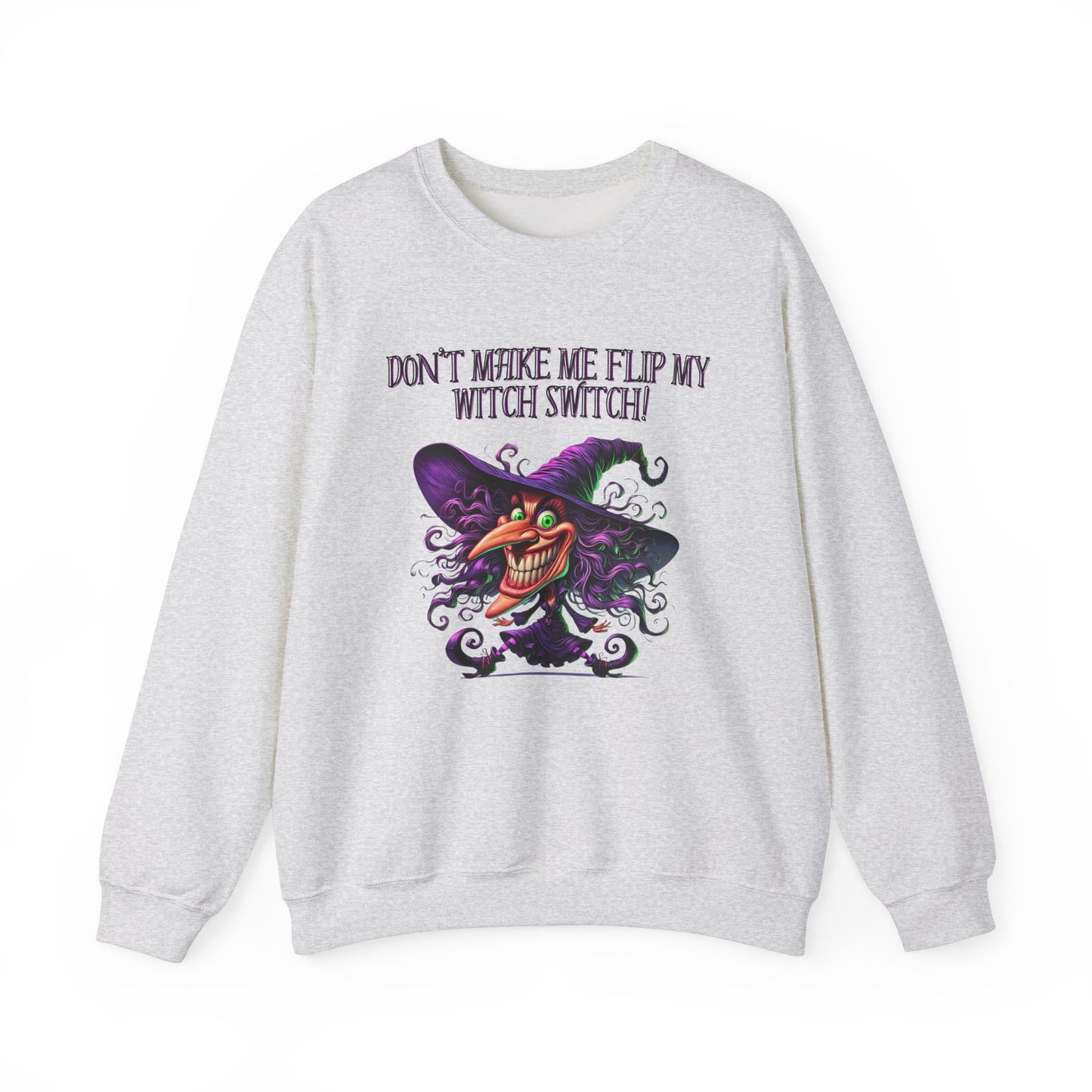 Witch Switch—Unisex Heavy Blend™ Crewneck Sweatshirt